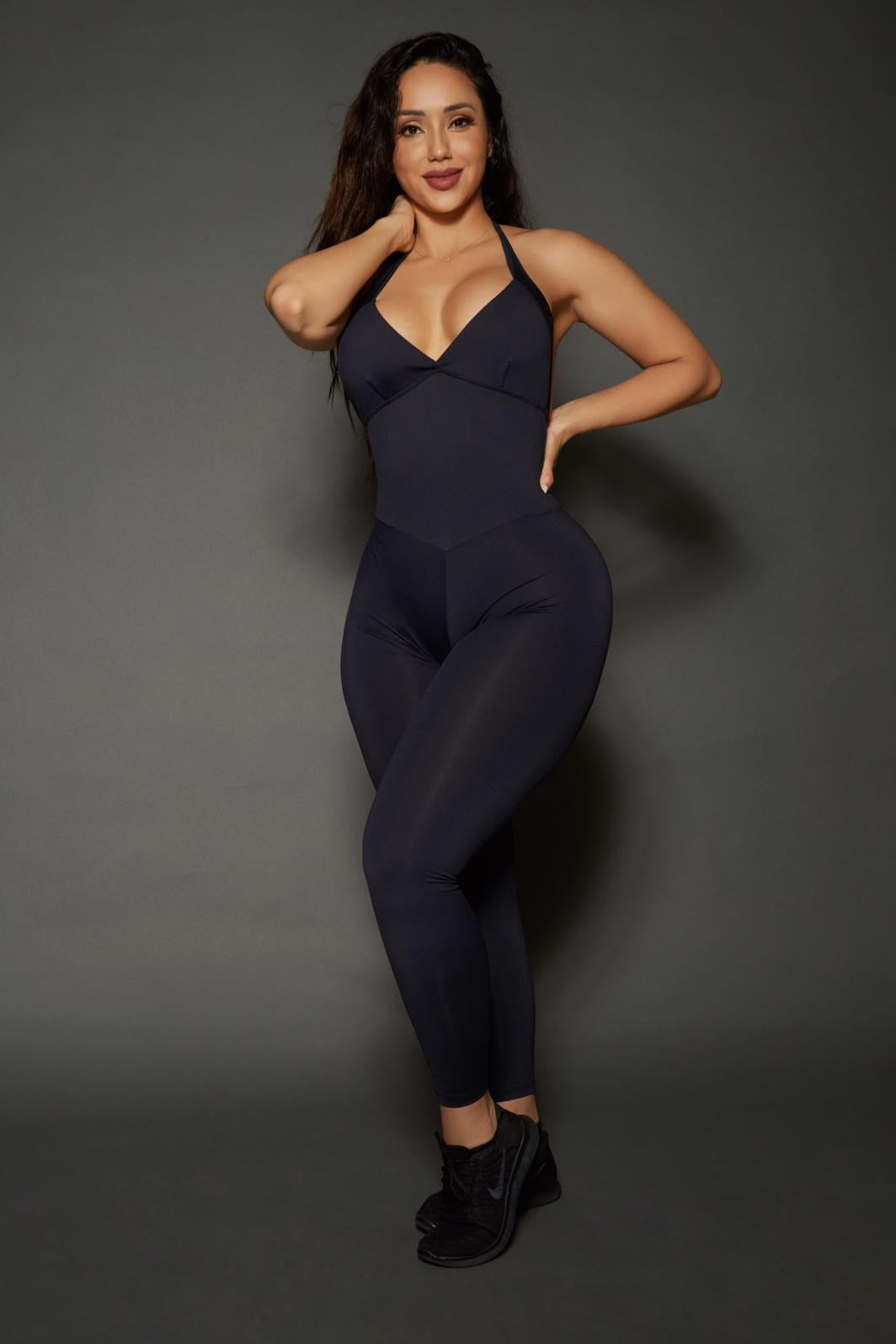 Black Bum Bum Pocket Bodysuit (Light Supplex) – The Blue Body Brazil